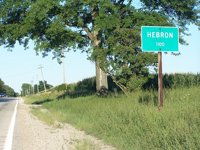 Hebron Sign