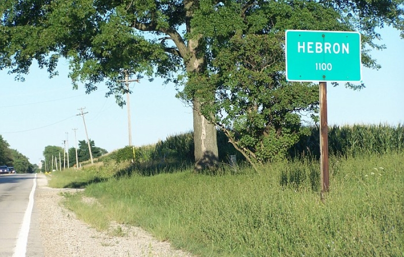 Hebron Sign