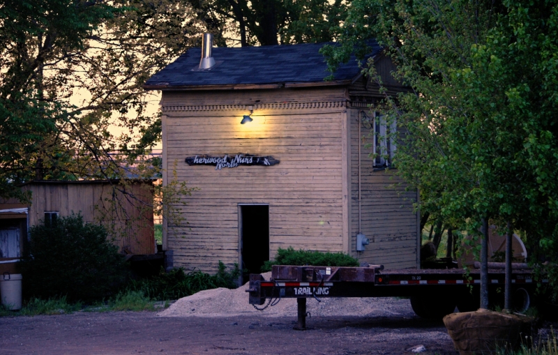 Old Switch House in Hebron Illinois